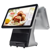 Système de caisse tout-en-un 15,6 pouces, système Android, terminal de caisse, caisse enregistreuse de vente au détail, système de point de vente NFC