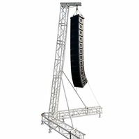 Sistema de Truss para Altavoces, Iluminación de Podios para Eventos al Aire Libre, Torres de Audio, Soporte de Aluminio para Line Array