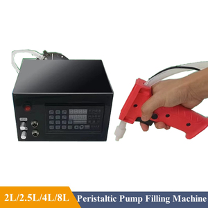 เครื่องบรรจุน้ำยาซักผ้าชนิดเหลวข้นหนืดแบบอัตโนมัติ ปั๊มเพอริสตัลติกขนาดเล็กสำหรับของที่มีฤทธิ์กัดกร่อน แบบแมนนวล - Product Image 3