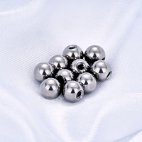 Kaishee G23 Accessoires de piercing corporel en titane, pièces de base simples, base plate, M09, filetage, boule, labret, bijoux corporels