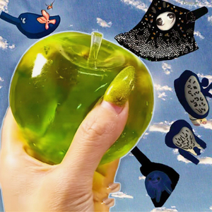 Juguete Antiestrés de TPR con Forma de Manzana y Té Verde, Pelota Blanda para Aliviar el Estrés, Regalo para Niños y Adultos, Juguete para Aliviar la Fatiga, Venta al Por Mayor - Product Image 2