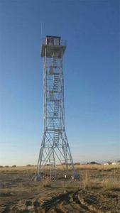 100ft 30m 35m 40m caserne de pompiers formation angle en acier à treillis tour tour d&amp;#39;observation - Product Image 5