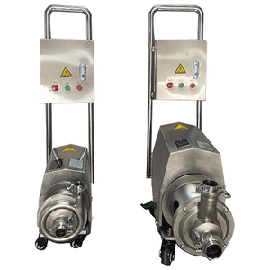 <span class=keywords><strong>Pompa</strong></span> Autoadescante per Circolazione Acqua di Raffreddamento CIP-B30-7.5 in Acciaio Inox 316L con Convertitore di Frequenza + Quadro di Controllo + Carrello Mobile - Product Image 1