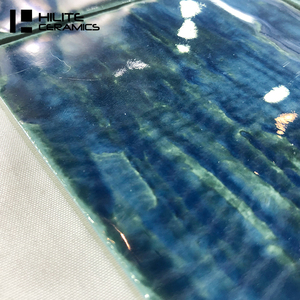 Azulejos de mosaico <span class=keywords><strong>azul</strong></span> para <span class=keywords><strong>piscina</strong></span>, espejo cuadrado de tamaño pequeño, diseño de moda, 295,5x295,5mm - Product Image 2