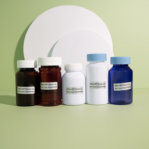 ขวดบรรจุภัณฑ์ยาเปล่าสีขาวสีเหลืองอำพัน175cc 170cc 160cc 150cc 180cc ทางการแพทย์ - Product Image 2