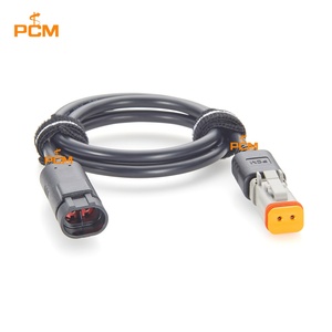 Кабель-адаптер TE AMP Superseal 2-контактный (штекер) на Deutsch DT06-2S (гнездо), 282104-1, водонепроницаемый, для автомобильной техники, датчиков, светодиодов - Product Image 4