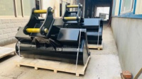 Bucket Grading Tilting untuk Mini Excavator, Aksesoris Bucket Hidrolik Tilt