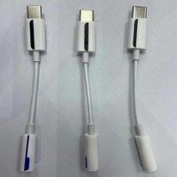 Adaptateur audio USB-C vers 3,5 mm flambant neuf avec convertisseur de sortie CC/CA pour téléphones mobiles et ordinateurs portables