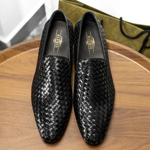 Scarpe eleganti casual formali in vera pelle da uomo - Product Image 4