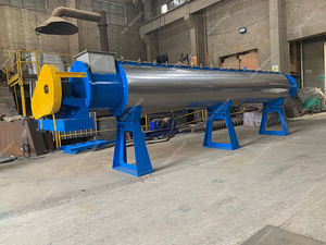 시간당 500kg 자동 생선 머리 분쇄기 및 연어 폐기물용 조리 압착 건조 장치가 있는 어분 가공 기계 - Product Image 2