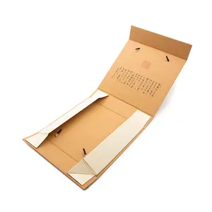 Özel Logo tasarım hediye kağıt ambalaj kutusu elbise marka lüks baskı teşekkür ederim hediye katlanır karton manyetik kutusu