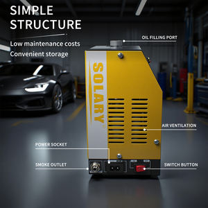 Tragbarer Solar-OEM-Rauchlecksucher für Autos, EVAP-Rauchlecksucher, Motoranalysegerät, universelles Kfz-Diagnosewerkzeug, professionelles Garagen-Rauchprüfgerät - Product Image 5