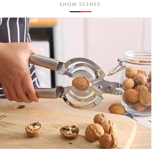 Ouvre-bocal en métal, outil à levier, ouvre-bouteille multifonctionnel <span class=keywords><strong>pour</strong></span> mains faibles, en acier inoxydable - Product Image 4