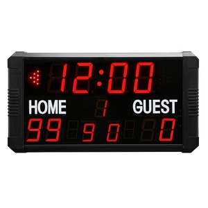 Control Remoto Portátil Pantalla LED de 11 dígitos Marcador digital Tablero de puntuación de deportes de interior electrónico para baloncesto Voleibol - Product Image 1