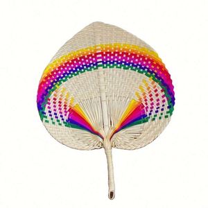 Home Decoration Heart <b>Bamboo</b> Uchiwa <b>Bamboo</b> Paddle Fan Summer <b>Bamboo</b> Hand Fan - Product Image 4