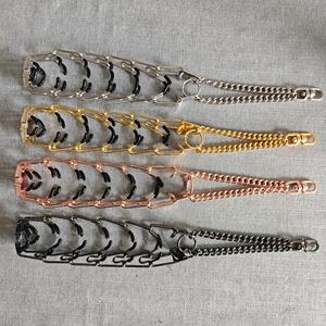 <span class=keywords><strong>Collar</strong></span> de Adiestramiento para Perros con Púas de Acero Inoxidable, <span class=keywords><strong>Collar</strong></span> de Cadena con Púas Cromadas para Perros, <span class=keywords><strong>Collar</strong></span> de Presión para Mascotas, <span class=keywords><strong>Collar</strong></span> Antitirones para Mascotas - Product Image 2