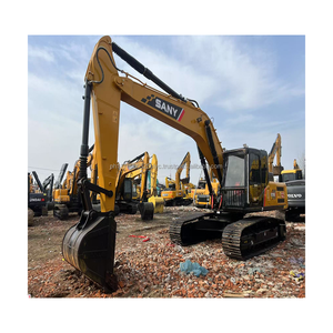 Excavatrice hydraulique sur chenilles Sany SY215C Excavatrice Caterpillar à roue à chaîne Sany utilisée - Product Image 1