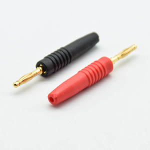 2mm Plaqué Or Wilding Fiche Banane Mâle Haut-Parleur Amplificateur Câble <span class=keywords><strong>Fil</strong></span> Vis d'Alimentation <span class=keywords><strong>Jack</strong></span> Connecteur <span class=keywords><strong>Adaptateur</strong></span> - Product Image 3