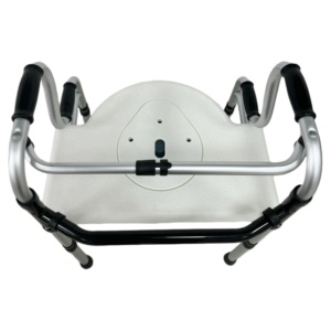 Andador Plegable 3 en 1 CAREME CA911, Marco <span class=keywords><strong>de</strong></span> Apoyo <span class=keywords><strong>para</strong></span> Caminar con Altura Ajustable, Silla <span class=keywords><strong>de</strong></span> <span class=keywords><strong>Ducha</strong></span> Multifuncional <span class=keywords><strong>para</strong></span> Personas <span class=keywords><strong>Mayores</strong></span>, 120 kg - Product Image 4