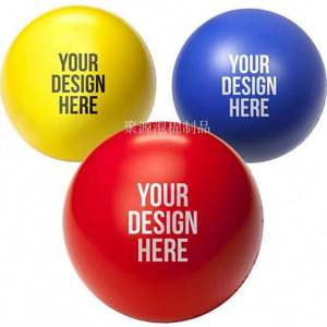 Balle anti-stress rayée en mousse PU écologique personnalisée avec logo sur mesure, jouet amusant et doux pour la main, idéal pour cadeau promotionnel - Product Image 5