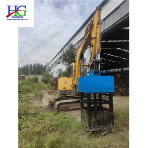 Construction prenant la perceuse au sol de base Excavatrice Vis au sol Pile Machine d'entraînement Pression 24. 5mpa - Product Image 1