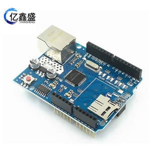 Placa de expansión de red Ethernet W5100 con ranura para tarjeta SD para Mega Compatible con Arduino - Product Image 3