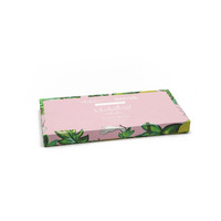 Boîte à couvercle magnétique rigide avec logo personnalisé recyclable, boîte d'emballage solide, style livre, boîte cadeau magnétique de luxe pour vêtements, chaussettes, masques pour les yeux