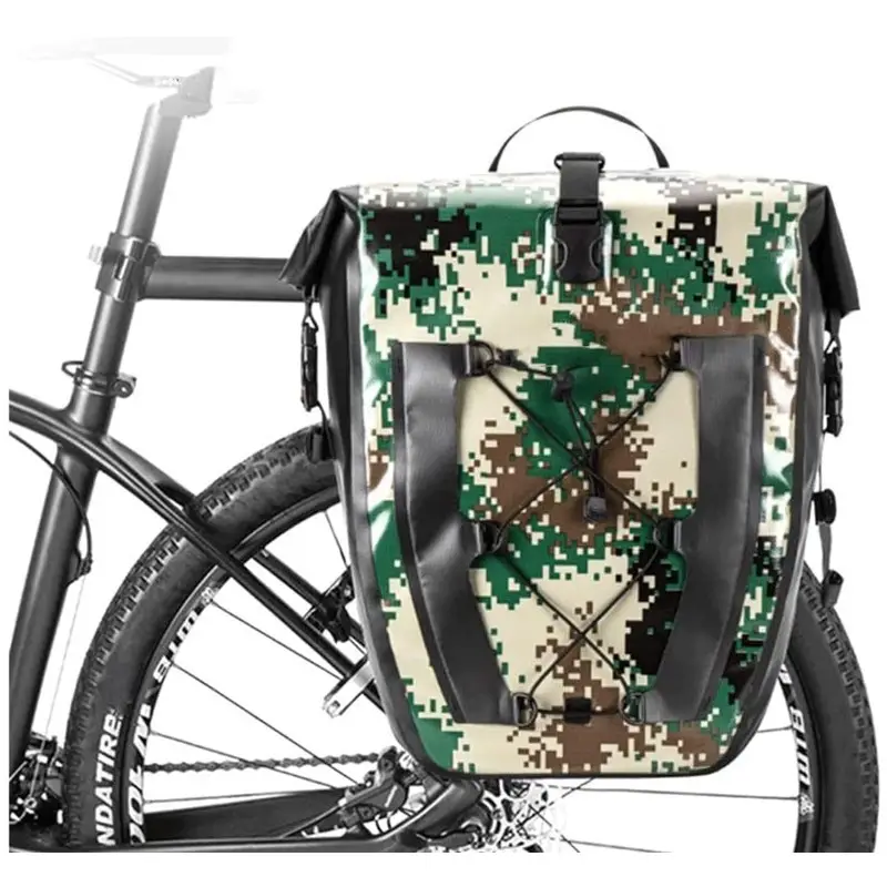 バイクラックバッグトランクバッグ防水自転車リアシートカーゴバッグリアパックトランクハンドバッグ