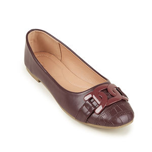 أحذية مسطحة خفيفة الوزن خفيفة الوزن بنمط منقوش أحذية باليه أحذية مخصصة من الصين للربيع والصيف والخريف - Product Image 5