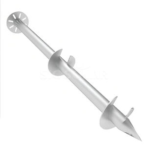 Poteau de fondation solaire hélicoïdal, ancre de terre, vis de fondation - Product Image 1
