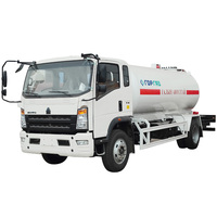 Camion distributeur de GPL automatique HOWO 8CBM pour l'exportation en Mongolie