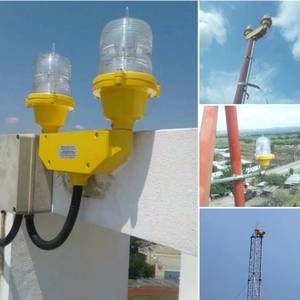 Dẫn đôi hàng không tắc nghẽn ánh sáng 6W máy bay đèn hiệu cường độ thấp đèn loại một sân bay tháp đèn cảnh báo - Product Image 2