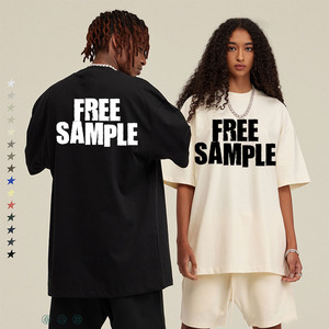 Men's 100% Cotton Promotional T-Shirts Custom Boxy & Oversized 250gsm Knitted Fabric Summer Casual Print Style Low MOQ