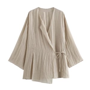 2025 alta qualità su misura tinta unita nuova estate <span class=keywords><strong>elegante</strong></span> abito da donna - Product Image 5