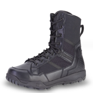 Bottes tactiques d'été en cuir de vachette véritable et daim TSB4 noir, vert, coyote marron, respirantes et confortables - Product Image 2