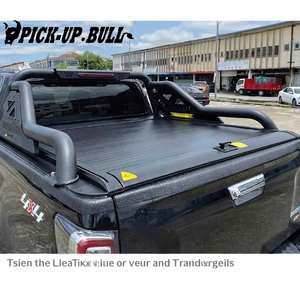 Piezas de recogida cubierta de cama de camión impermeable para Dmax con obturador de tapa enrollable ligero para accesorios de cubierta de Tonneau Dmax - Product Image 1