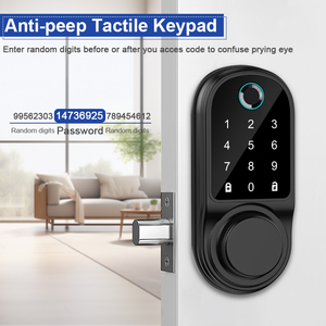 Automatic Locking <strong>with</strong> Fingerprint <strong>Keypad</strong> <strong>Lock</strong> Office Apartment Interior Smart Door Deadbolt Smart <strong>Locks</strong> - Product Image 4