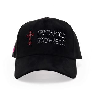 Gorra de Béisbol de 5 Paneles Personalizada de Alta Calidad, con Forro de Satén y Pedrería - Product Image 2