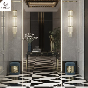 Foshan High <b>End</b> Furniture Factory One Stop Service Marble Top Modern Hallway Entry Luxury Console <b>Table</b> LUXXU-CON-06- - Product Image 2