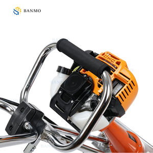 BANMO Nouvelle Niveleuse Vibrante à Essence Légère, 6000 Vibrations Haute Fréquence pour Chantiers Extérieurs - Product Image 5