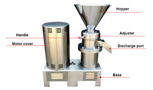 Macadamia Mill Vending Cooling para cacahuete Machin Nut Electric Nuts Butter Grinder Machine - Product Image 4