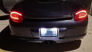 Para Porsche, luz LED para matrícula para Boxster 986 911 Carrera <span class=keywords><strong>964</strong></span> 993 996 GT3, luz para matrícula, lámpara trasera - Product Image 6