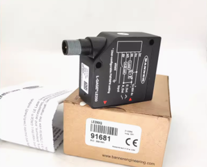 Capteur de déplacement laser Mt-Banner LE550UQ L-GAGE, 100-1000 mm, configuration 0-10V+NPN/PNP, 650 nm Classe 2, 2 ms, M12-5pin, IP67 - Product Image 4