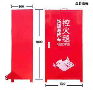 Tamaños personalizables disponibles para equipo de extinción de incendios reutilizable Manta de fibra de carbono - Product Image 5