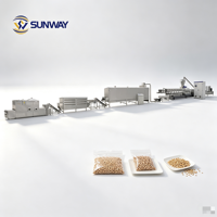 Équipement d'Extrusion de Riz Nutritionnel : Machine Industrielle pour l'Amélioration Rapide des Nutriments du Riz Instantané à Base de Grains Comestibles