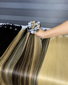 Extensions de cheveux humains vietnamiens tissés à la machine, 100 % cheveux naturels, légers et durables, longueur 10-34 pouces, 100g, RUSA - Product Image 2