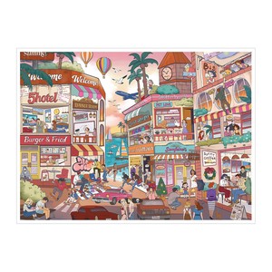 Autocollants Scéniques Yilan : Série Scènes de Rue 3D Miniatures, Autocollants de Dessins Animés DIY pour Agendas et Décorations Anti-Stress - Product Image 6