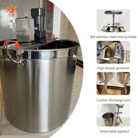 Poêle antiadhésive chaude 20l petit agitateur automatique mélangeur de cuisson sauce chaude en remuant la machine à frire