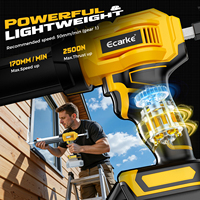 Pistolet à mastic sans fil 20V 10oz 4 vitesses avec système anti-goutte et lumière LED pour un scellement de précision