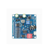 Module lecteur MP3 vocal DY-F20L 12V 24V 10W 20W avec déclenchement personnalisé un-vers-un et stockage audio de 32 Mo F20L